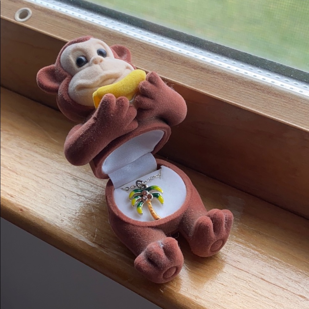 Monkey Box Necklace
